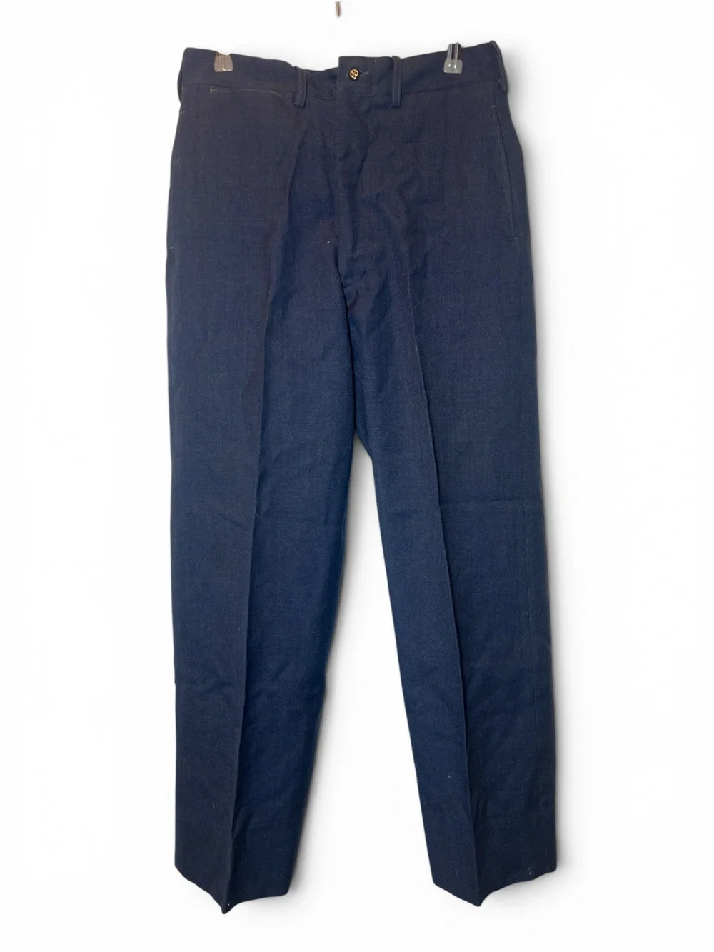 USAF Pant Wool 50's Serge Trousers Blue 84 Korean War Era W30 L29 Actual W28 L28